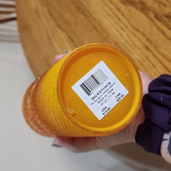 Starbucks Orange Cup - Picture 3 of 3